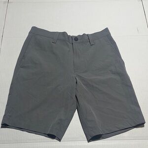 NWT Banana Republic Gray comfort flat front Shortsw pockets & zipper lightweight